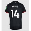 West Ham United Mohammed Kudus #14 Auswärtstrikot 2024-25 Kurzarm